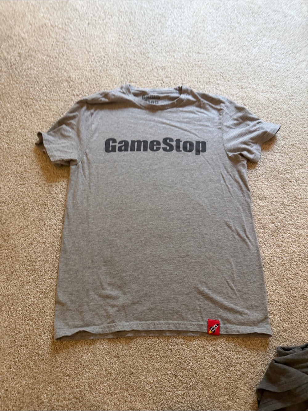 GameStop Gray Logo T-Shirt